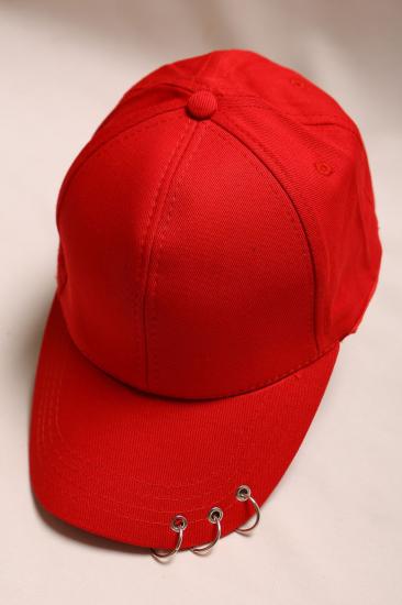 Kanca Detay Spor Şapka Kırmızı - 16636.1736.