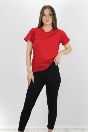 Basic Tişört Kırmızı - Lks056.50